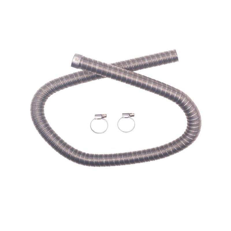 AIB2C 36061296 90394 Exhaust Pipe 24mm with Clamps Replace Webasto Eberspacher - Image 2